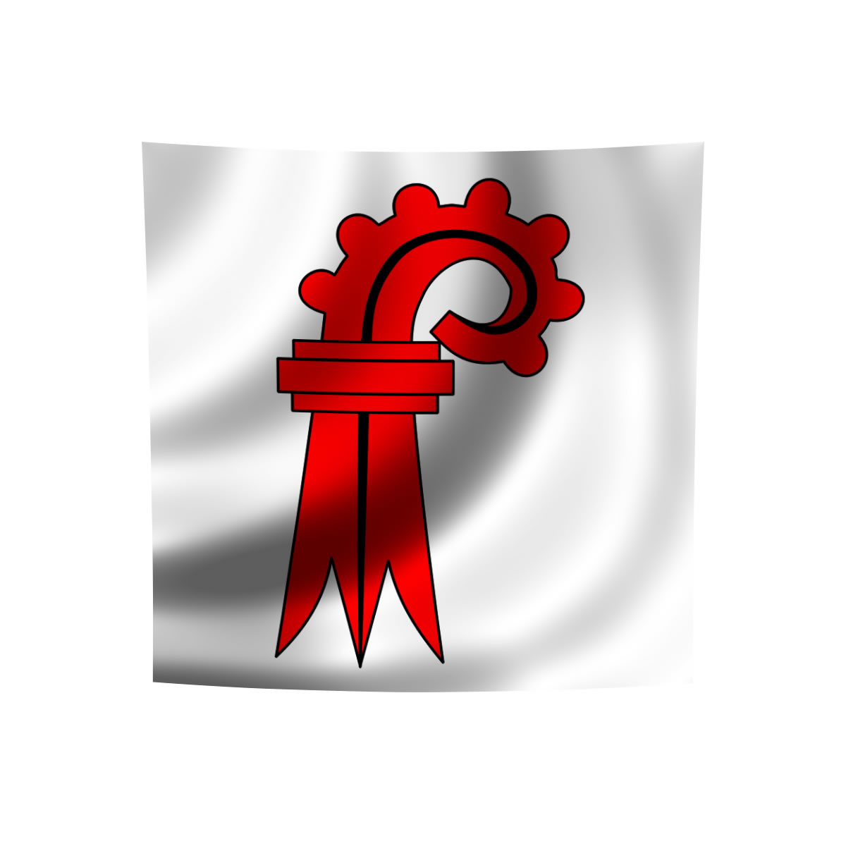 Kantonsflagge-Baselland
