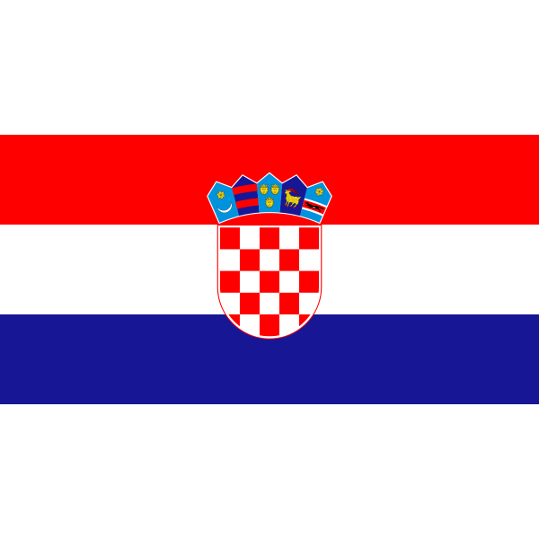 Gastlandflagge-Kroatien