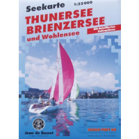 Seekarte Thuner-Brienzersee