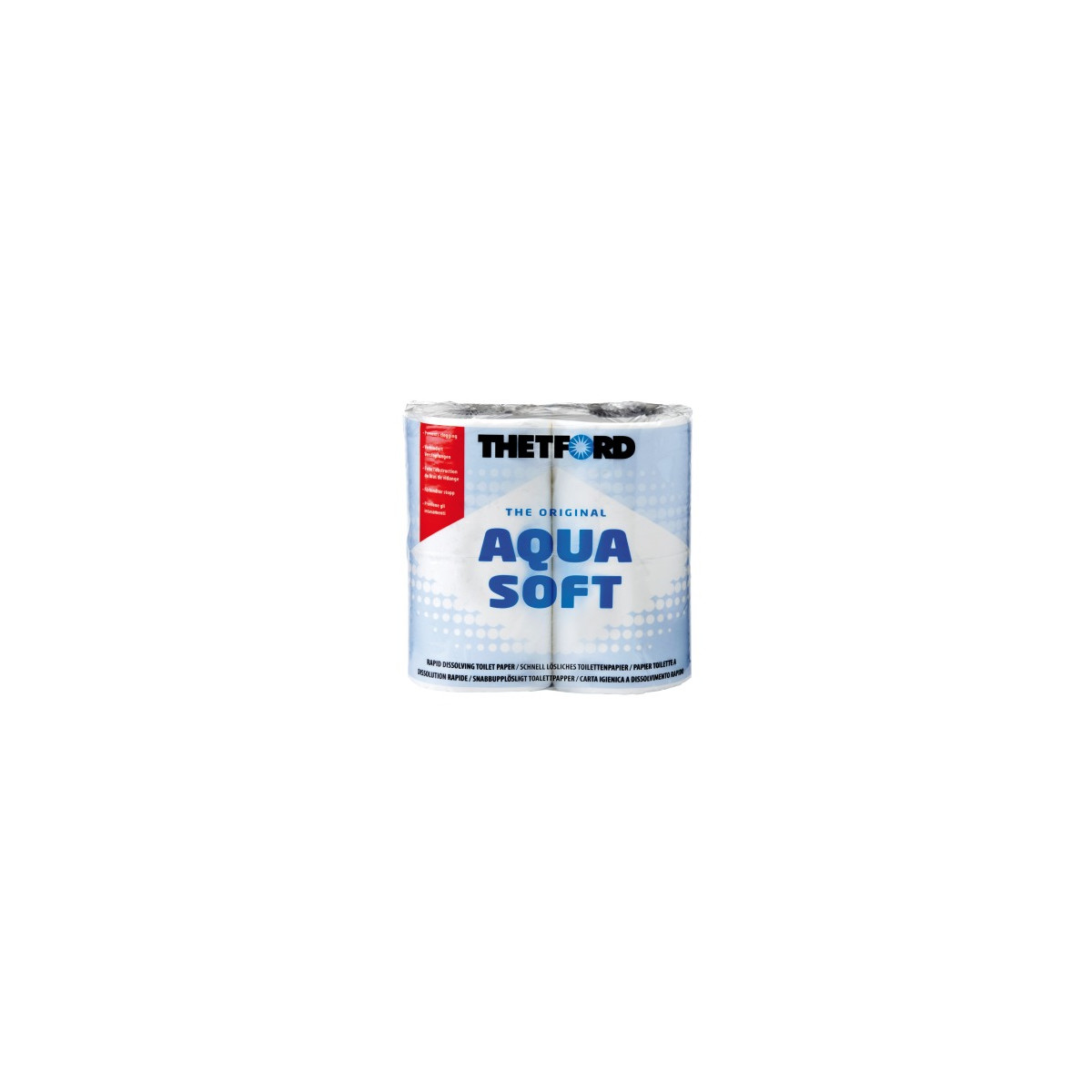 Thetford Aqua-Soft Toilettenpapier 1 Packung à 4...