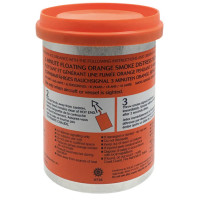 Oranges, schwimmendes Rauchsignal auf Bestellung!